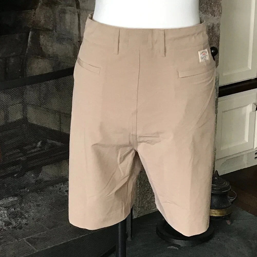 'Faherty' Khaki All Day Shorts - Size 40